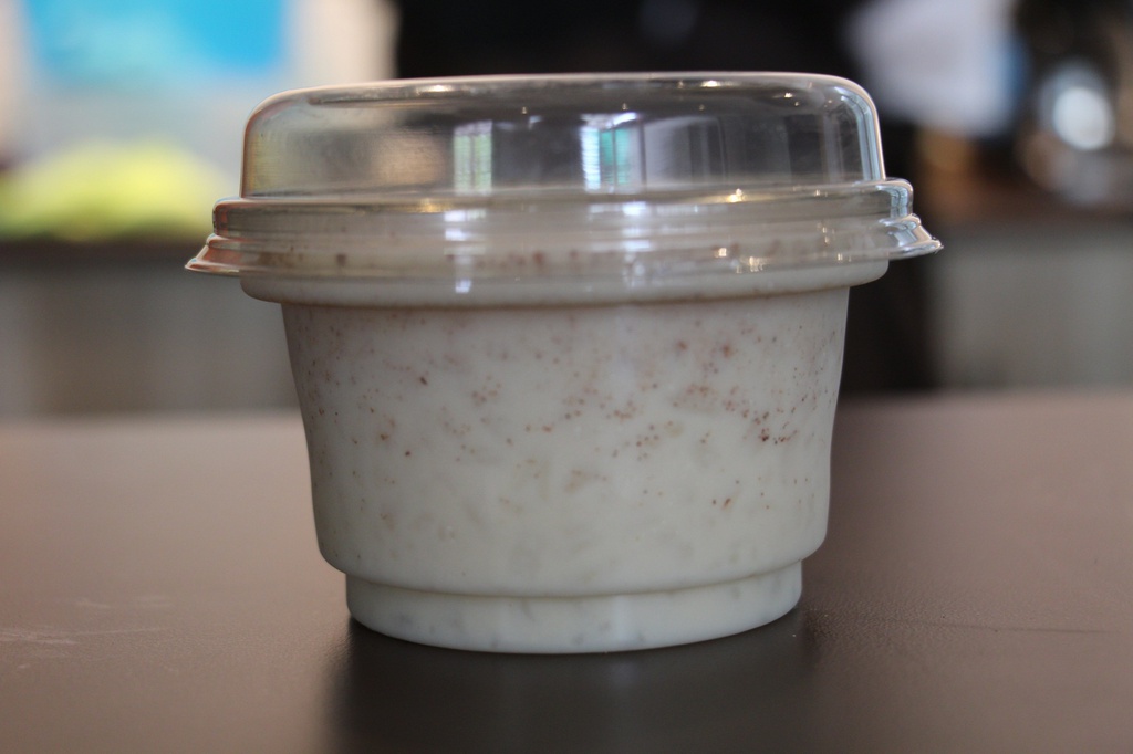 Arroz con leche vaso