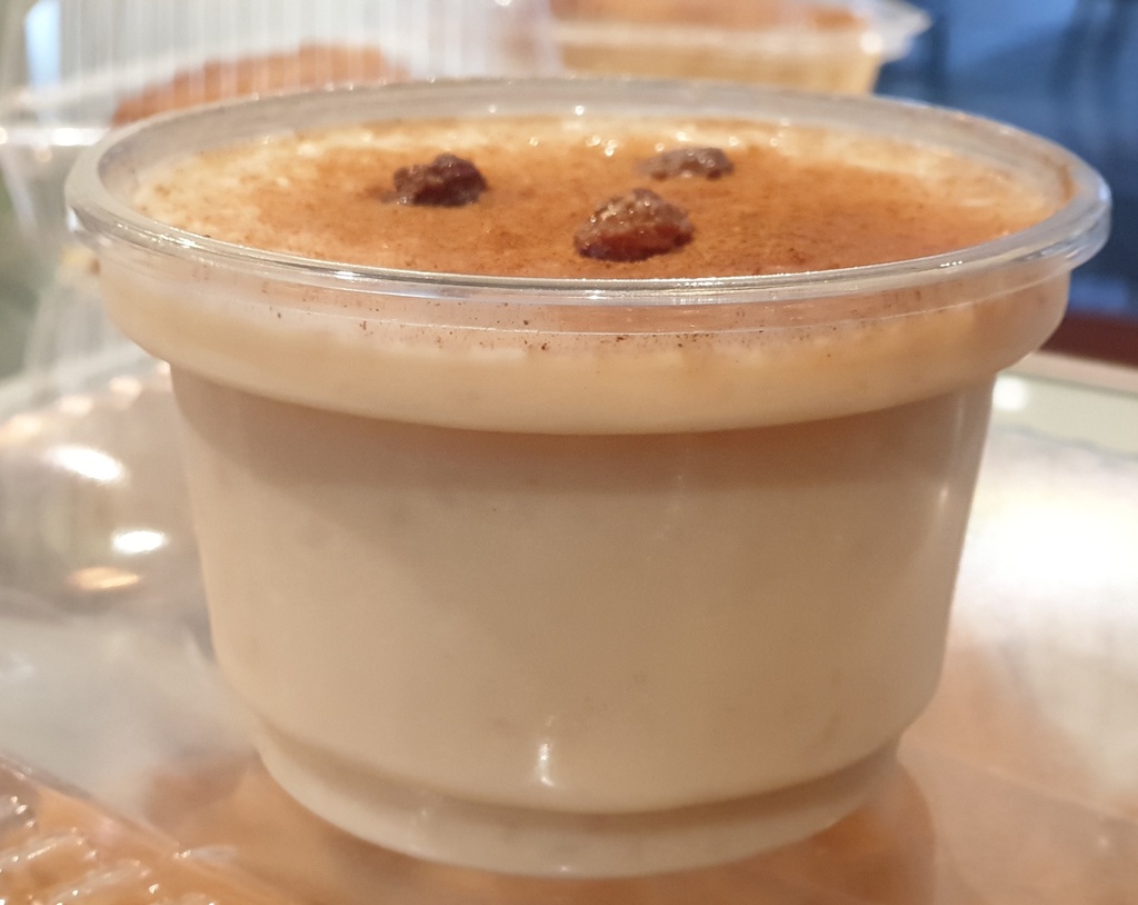 Arroz con leche vaso