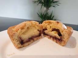 [REP00002] Pastelito vasco relleno de mermelada de fresa 